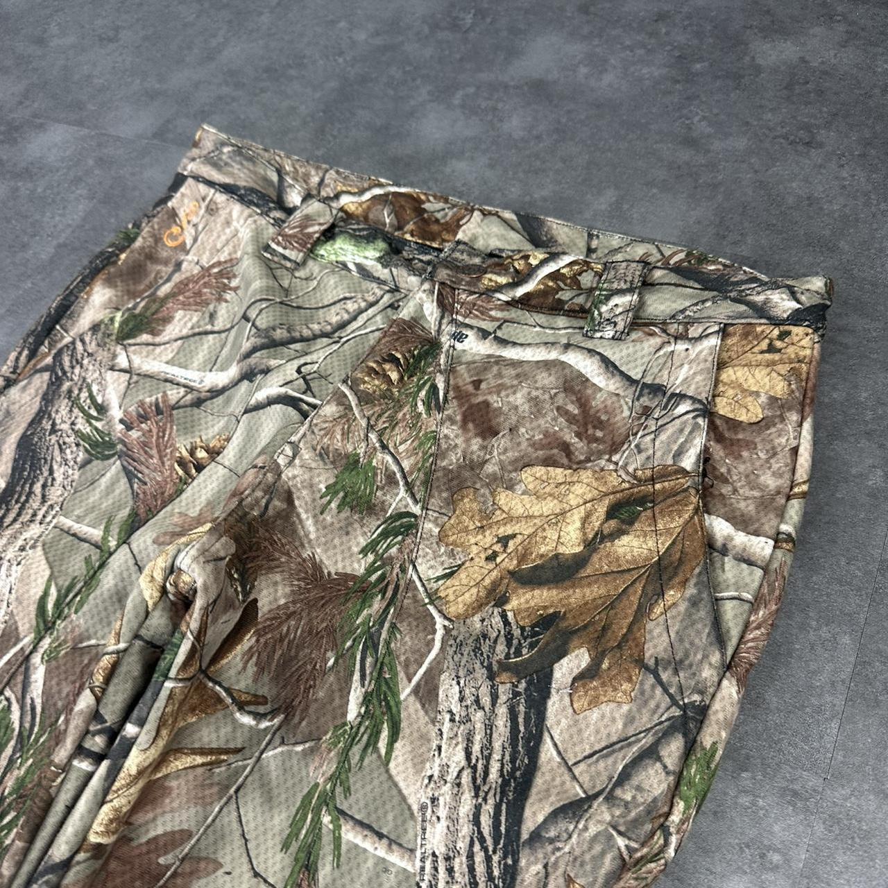 Realtree camo Mossy oak 2000s dungaree workwear cargo trousers