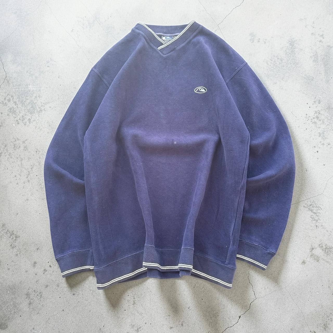 Quiksilver Chord Vintage Y2K Surfwear 2000s spellout sweatshirt