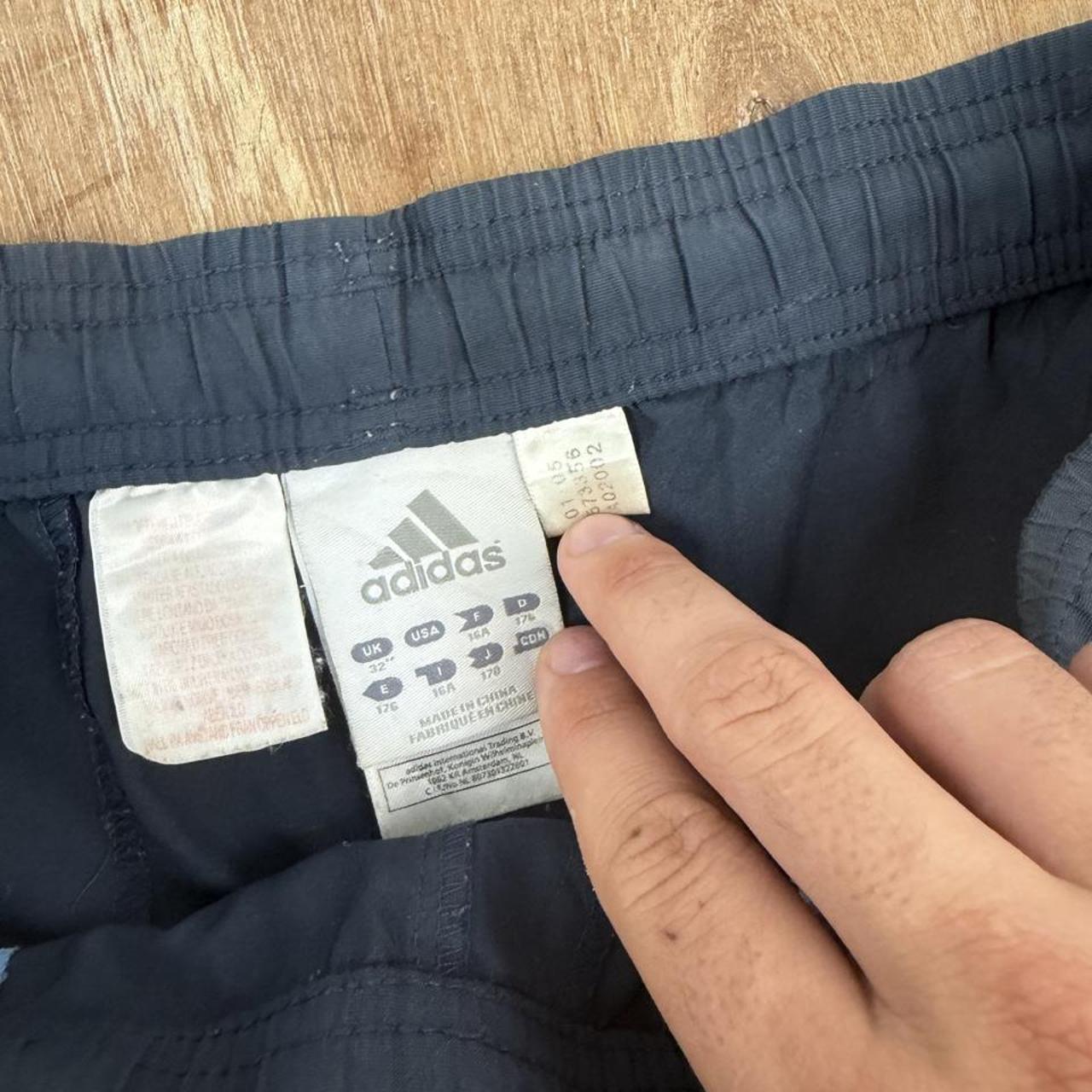 Adidas Y2K sportswear swim shorts