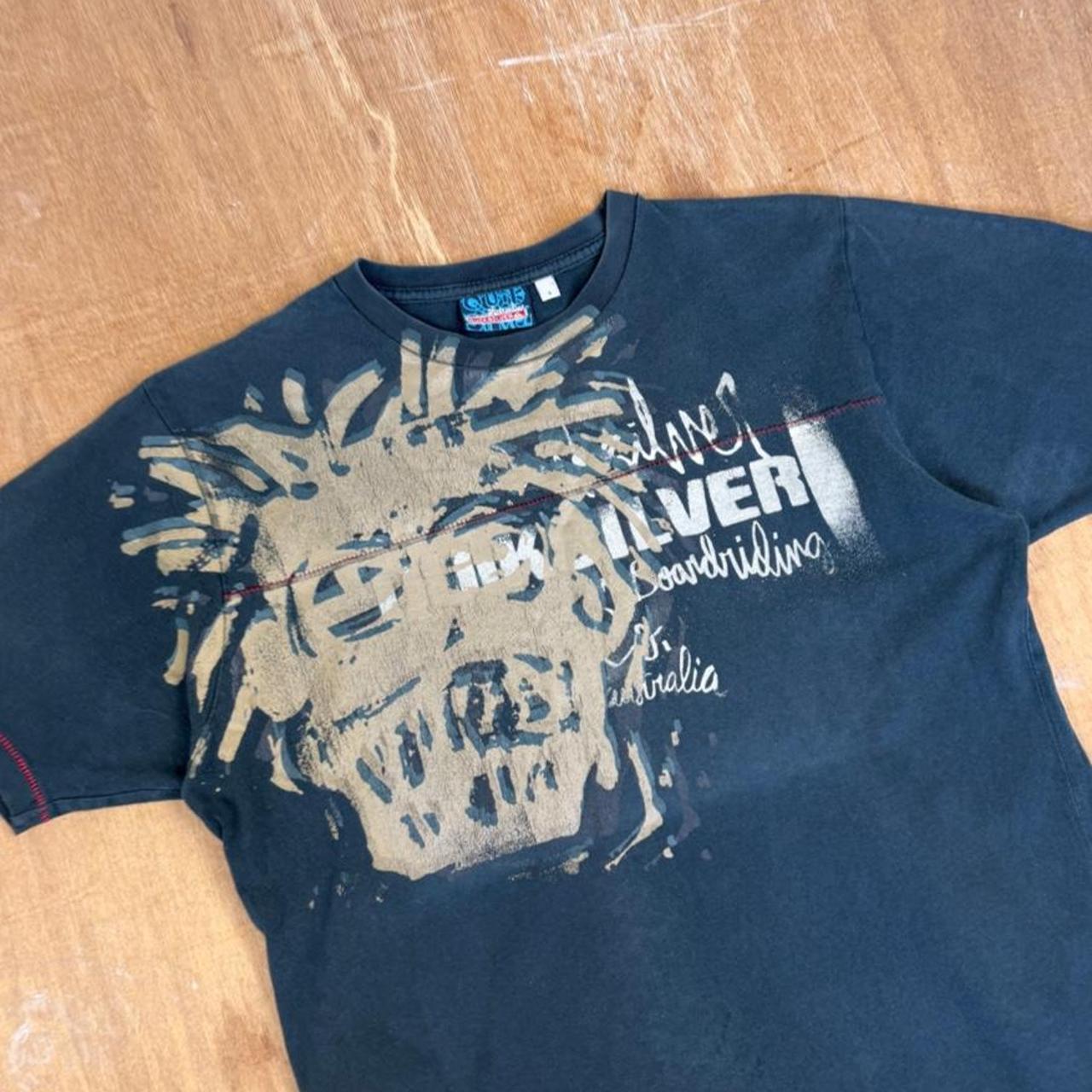 Quiksilver Vintage Y2K print T-Shirt