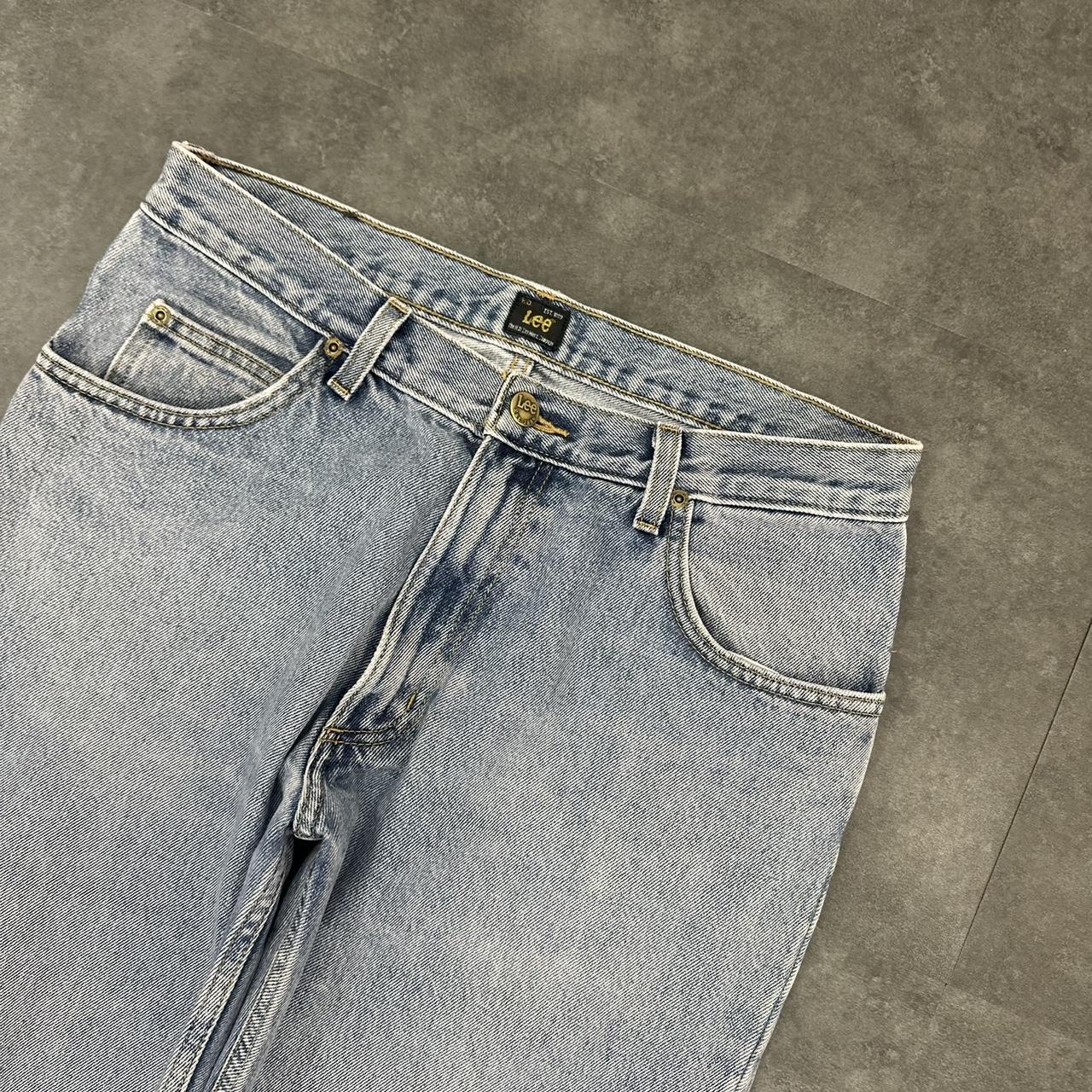 Lee Riveted 2000s straight fit relaxed fit baggu jeans