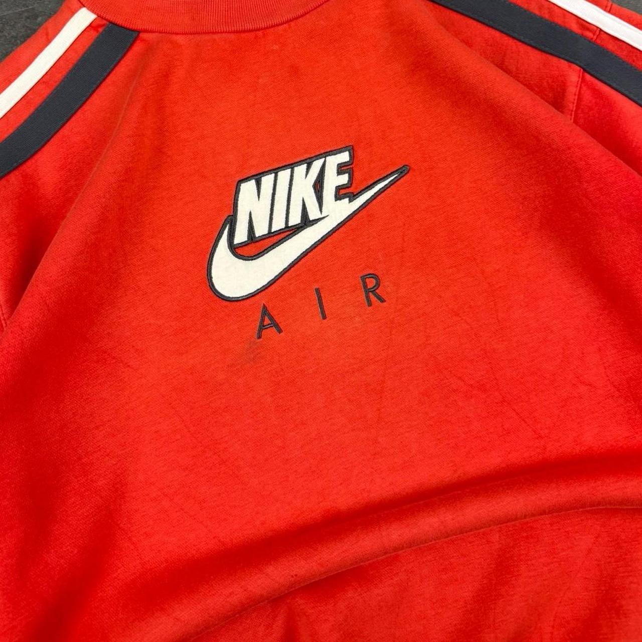 vintage Nike Air 2000s spellout embroidered big spellout sweatshirt