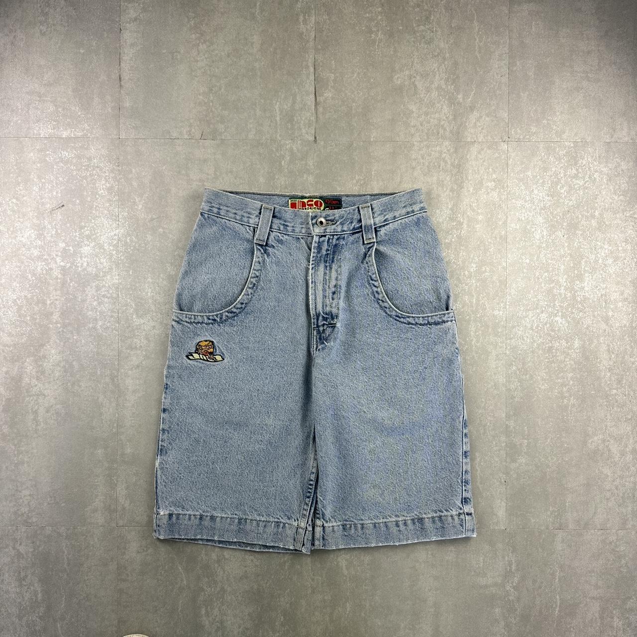 JNCO 2000s Japanese style spellout carpenter fit skate jorts