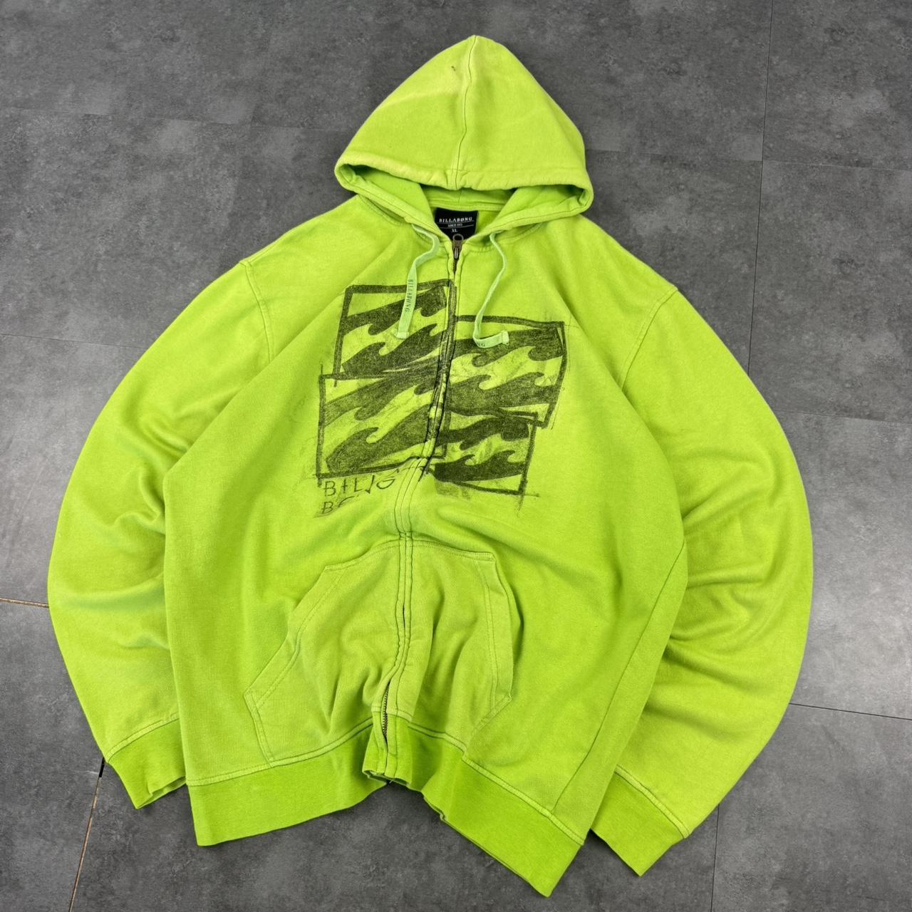 Billabong Vintage 2000s Surfwear company gothic y2k spellout hoodie