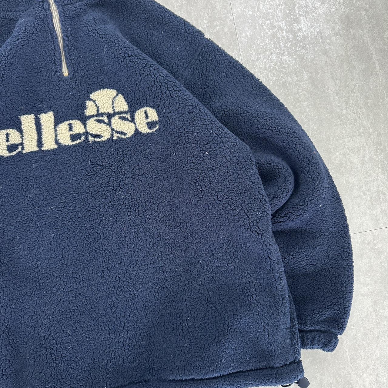 Rare Ellesse 90s/2000s surf/snowboard 1/4 zip Sherpa fleece