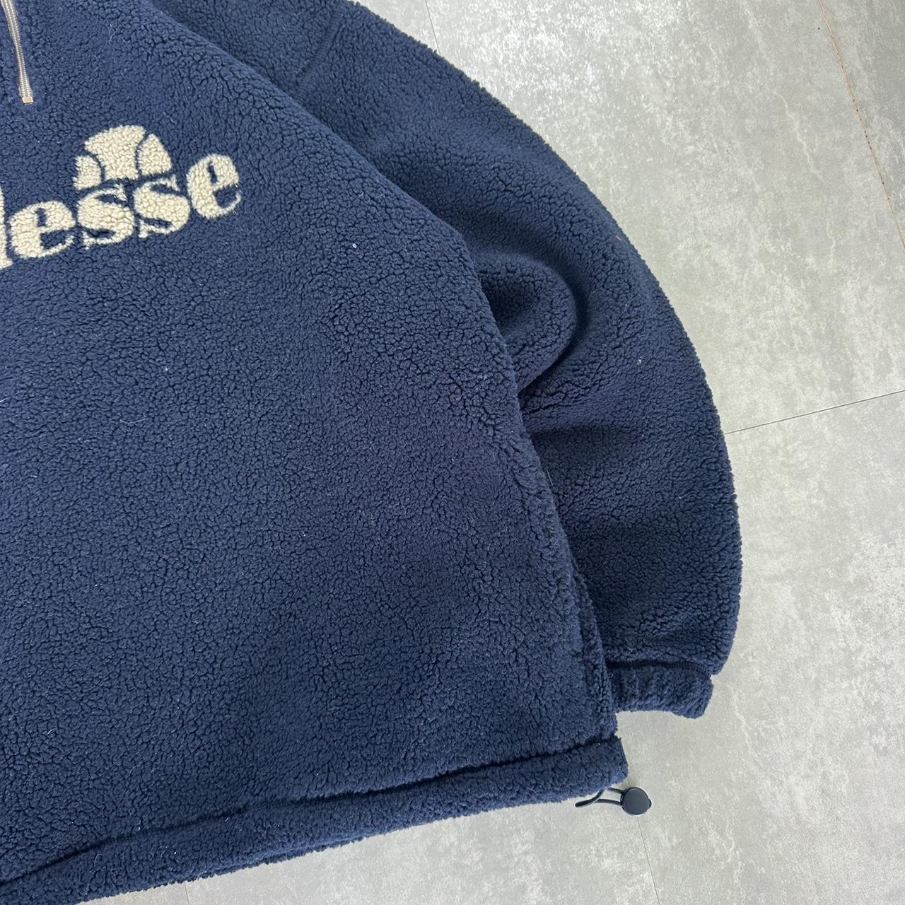 Rare Ellesse 90s/2000s surf/snowboard 1/4 zip Sherpa fleece