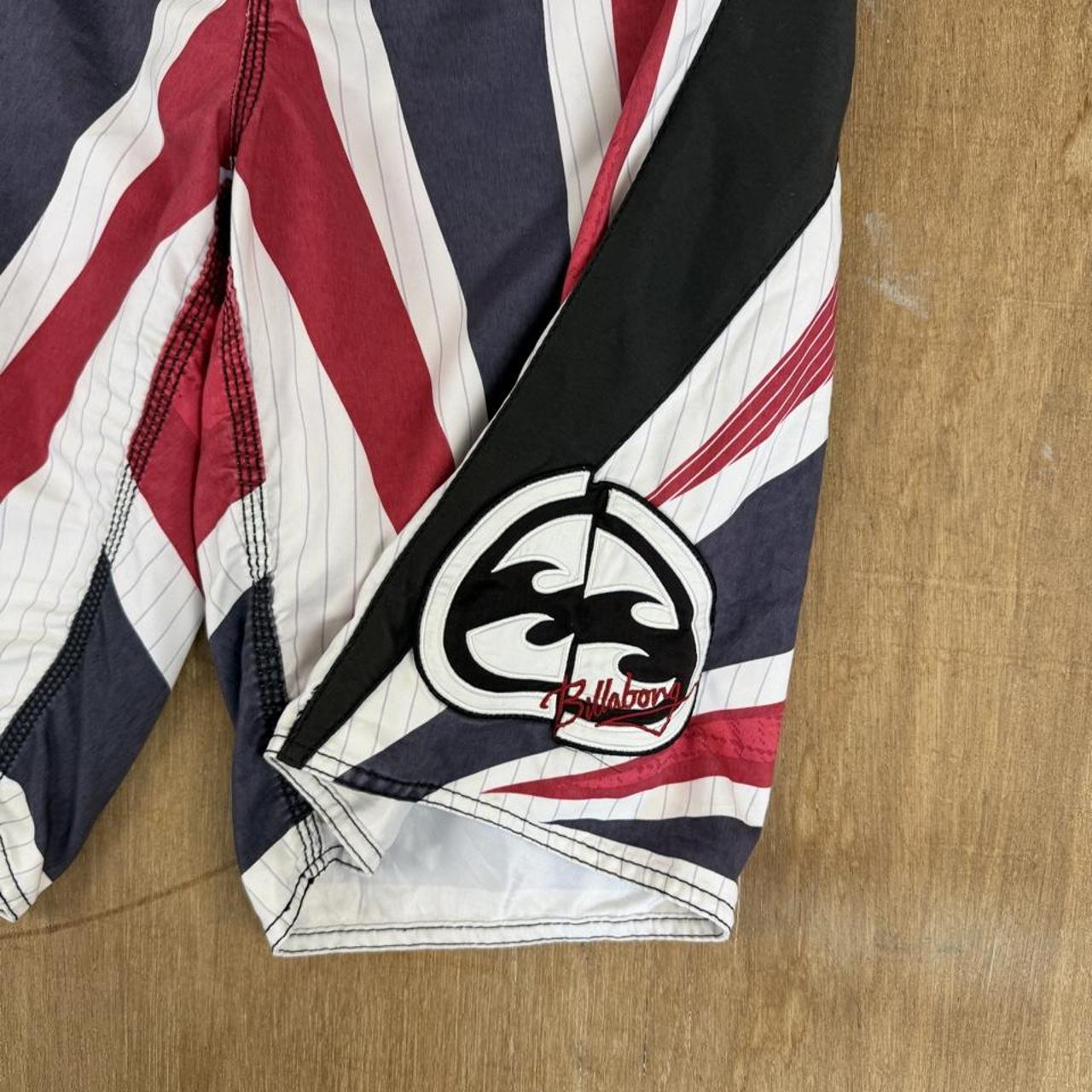 Billabong Andy irons samurai rising sun Y2K swim board shorts