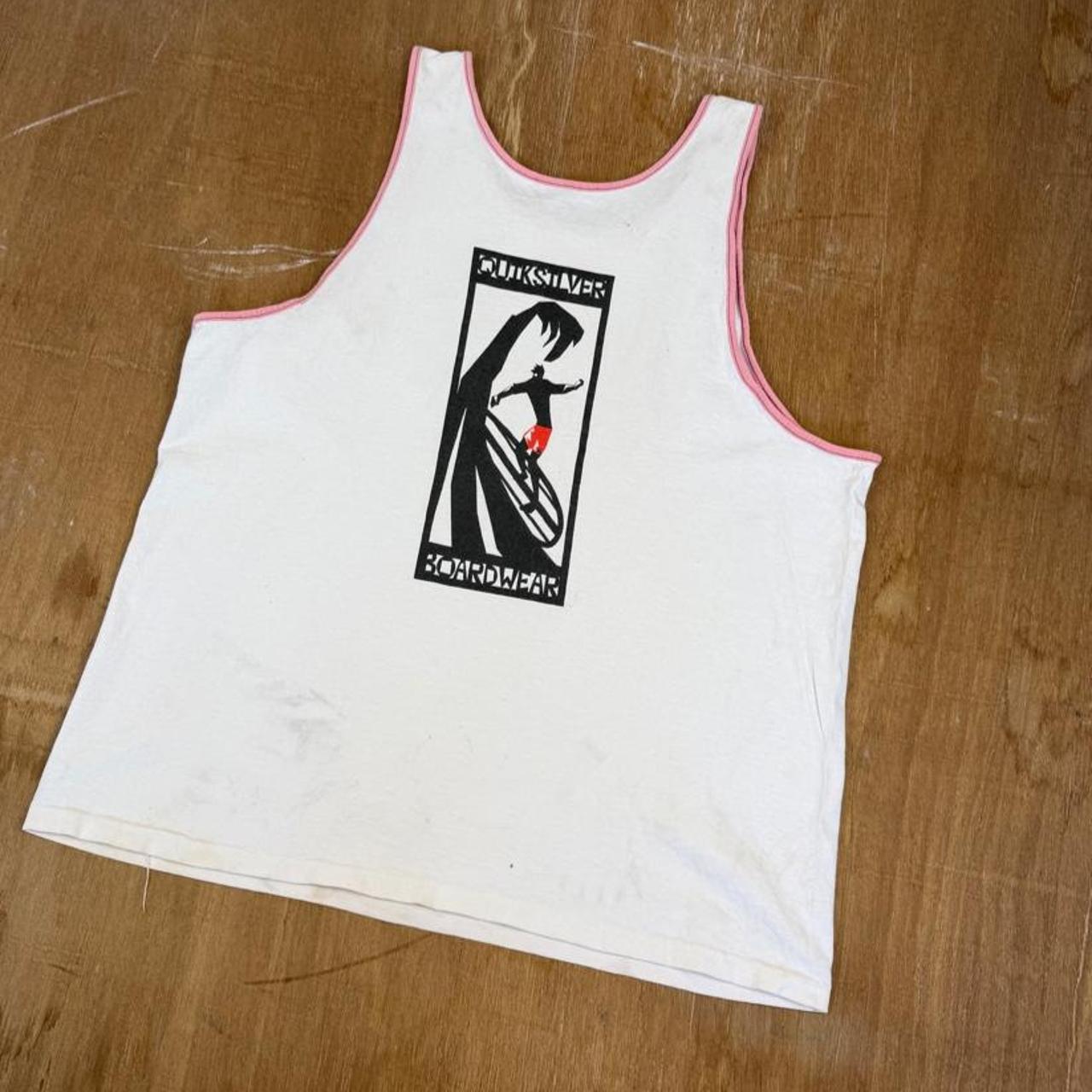 Quiksilver Vintage Y2K vest sleeveless T-Shirt