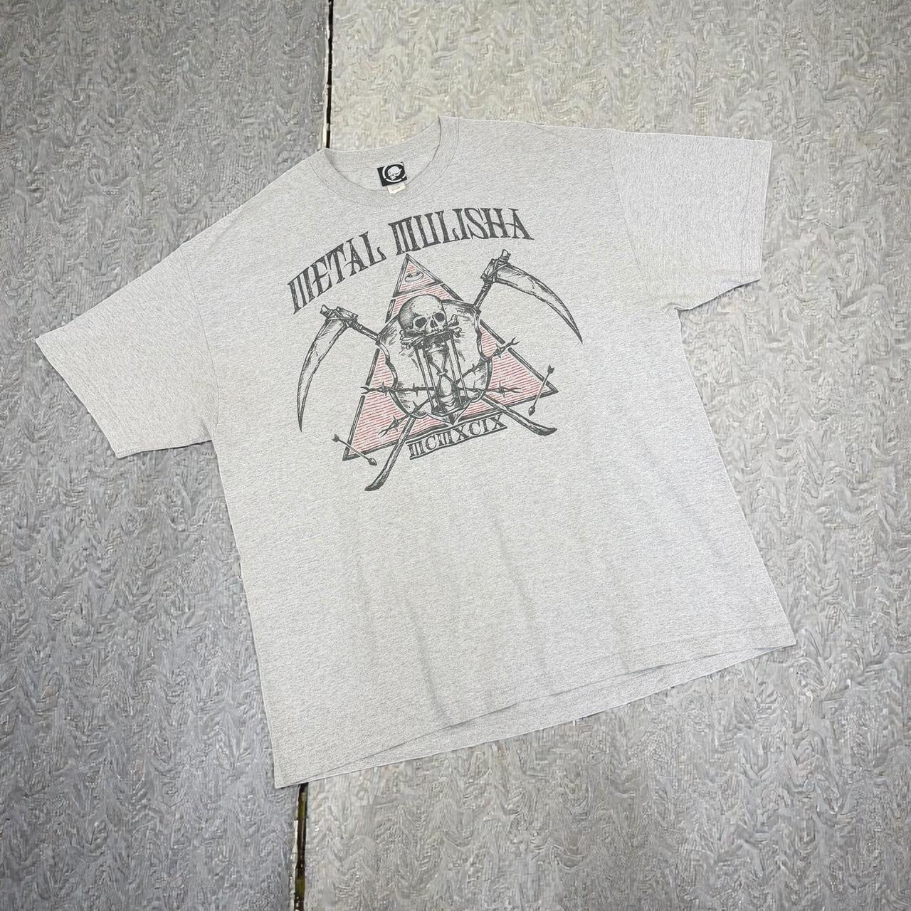 Metal Mulisha hip hop Vintage Y2K cage fighting grunge T Shirt