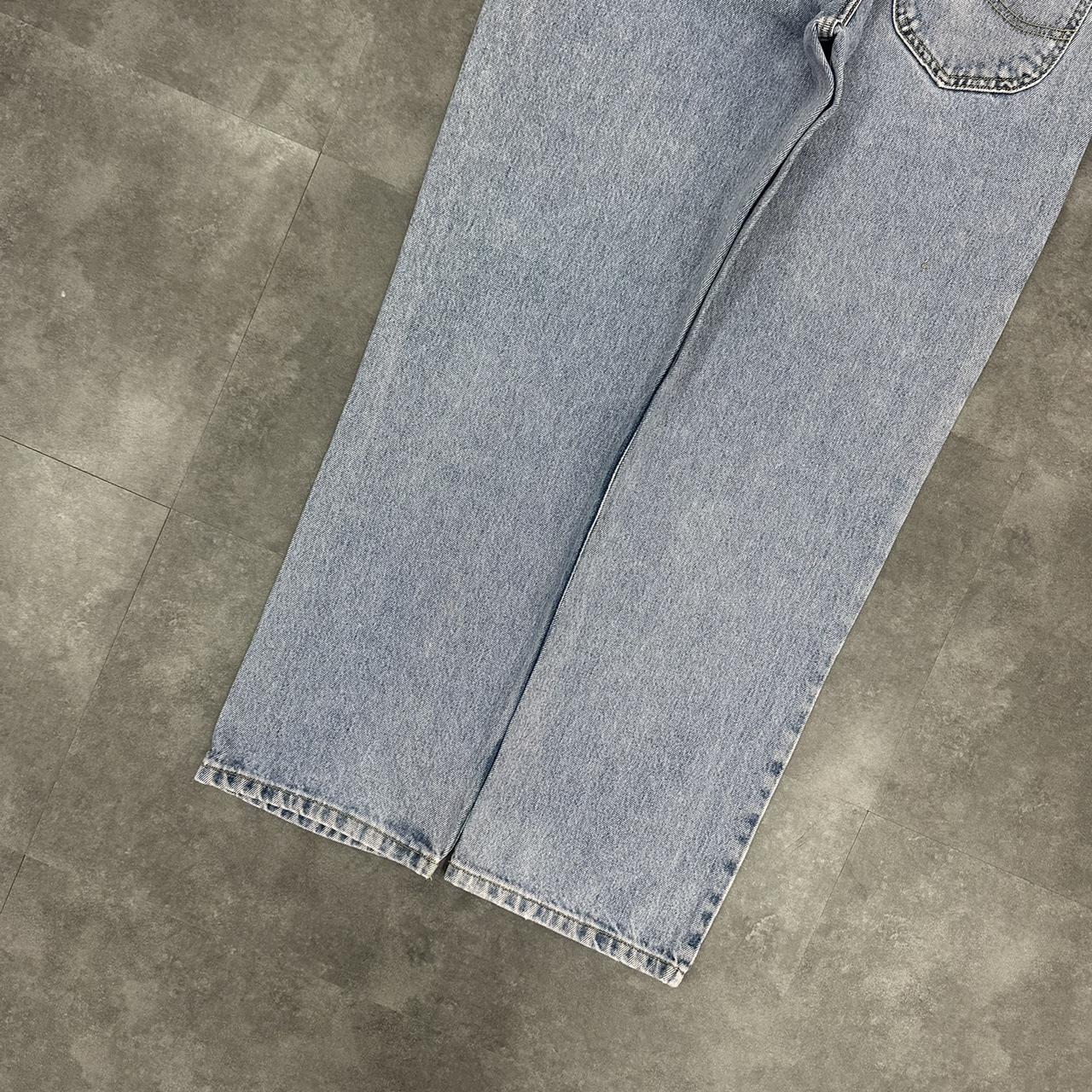 Lee Riveted 2000s straight fit relaxed fit baggu jeans