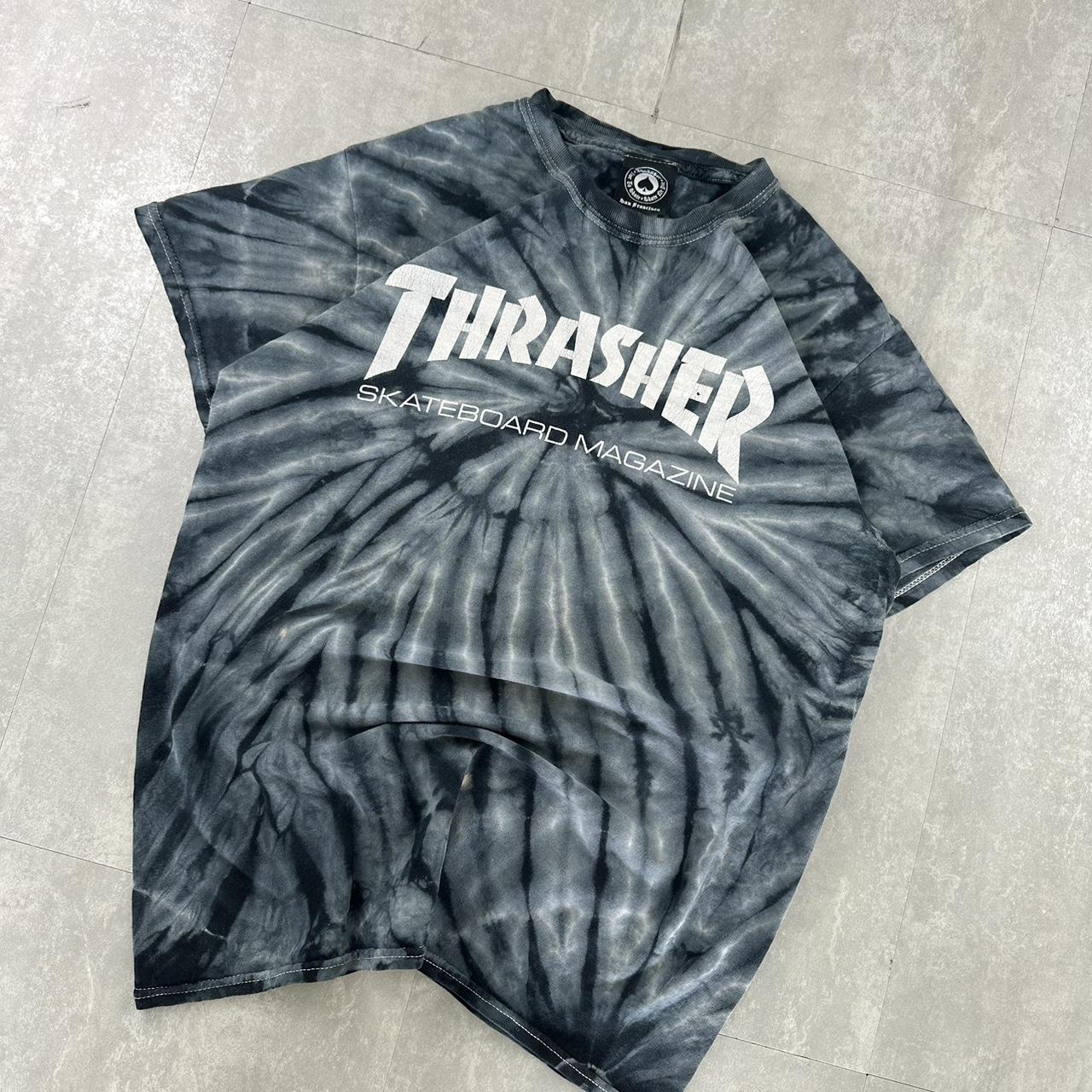 Thrasher 2000s skateboarding T shirt