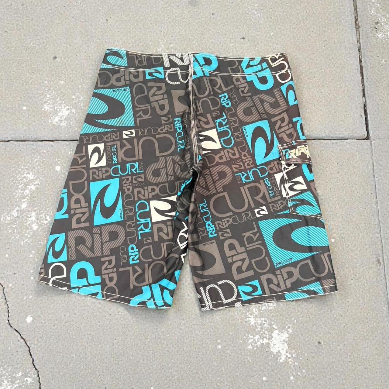 Rip Curl Vintage Y2K Surfwear beach swim board shorts