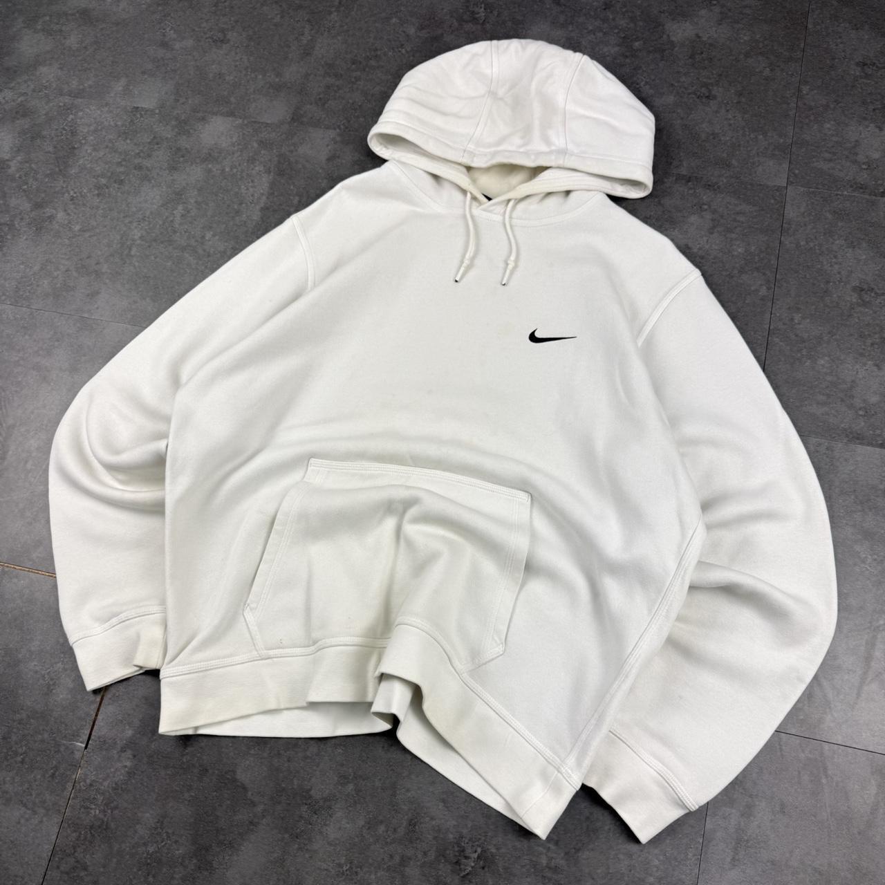 vintage Nike 2000s swoosh logo embroidered pullover hoodie