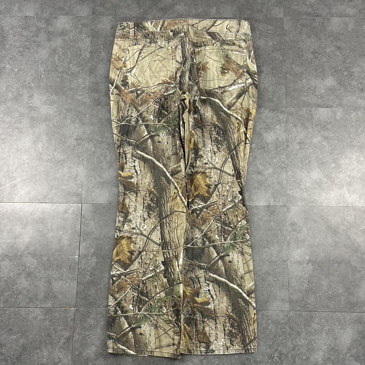 Realtree camo Mossy oak 2000s dungaree workwear cargo trousers