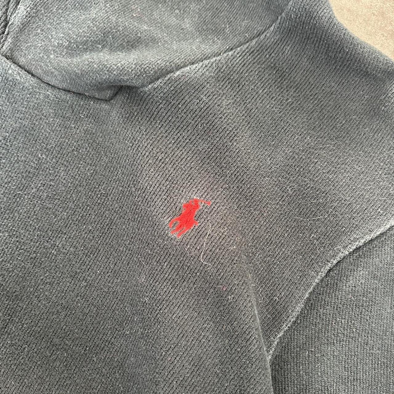 Polo Ralph Lauren 90s chunky knit pullover knit 1/4 zip jumper
