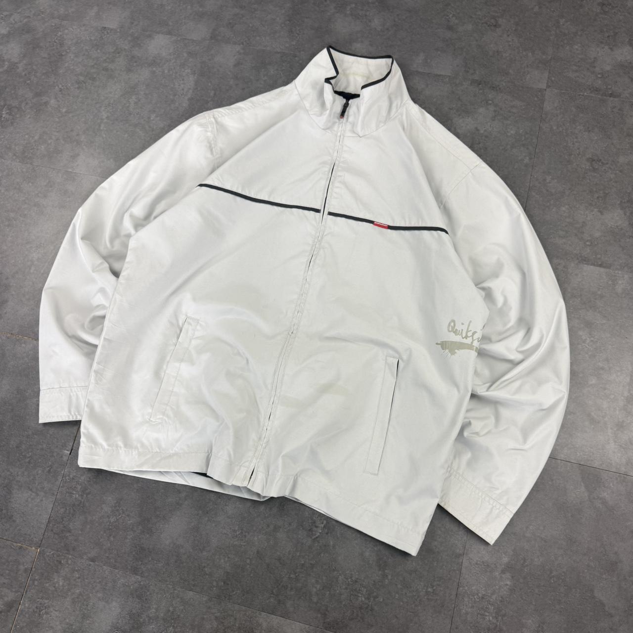 Quiksilver Vintage 2000s Surfwear company y2k spellout lightweight jacket