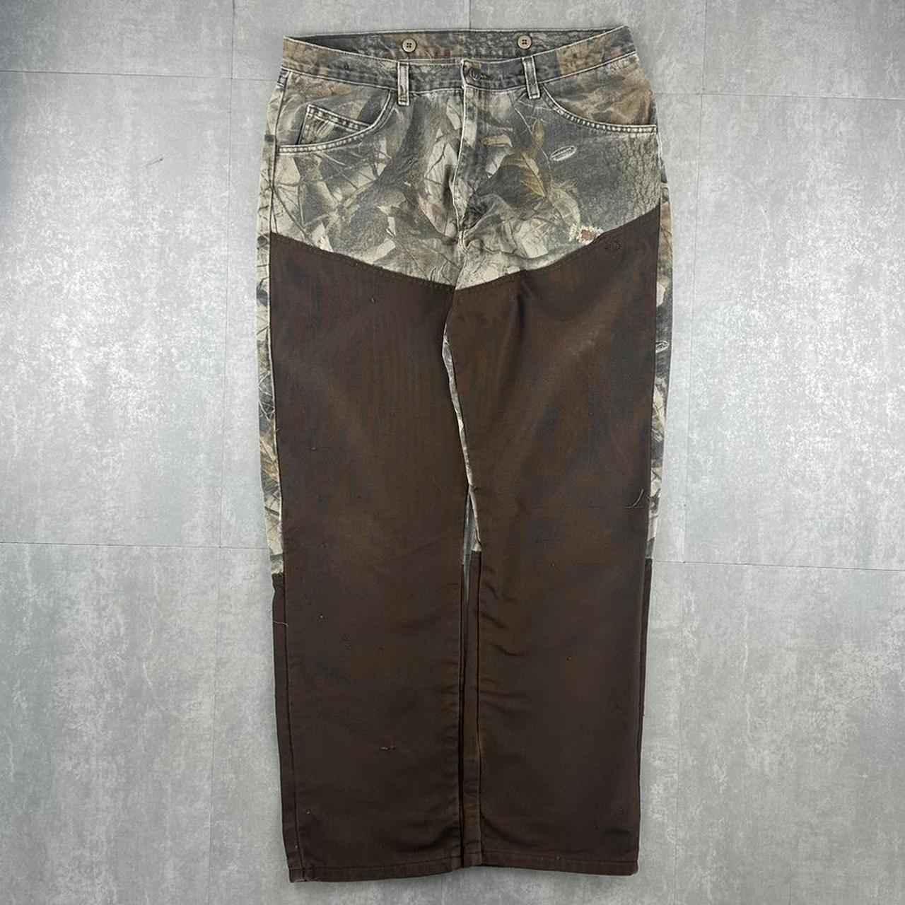 Realtree camo 2000s dungaree workwear cargo trousers