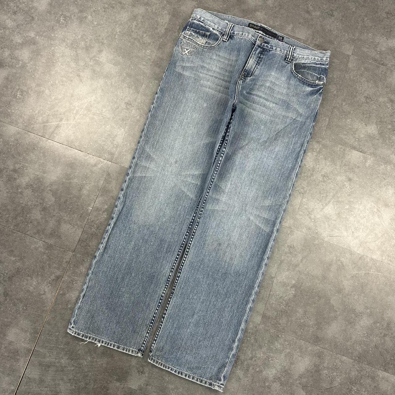 Billabong 2000s denim streetwear embroidered jeans