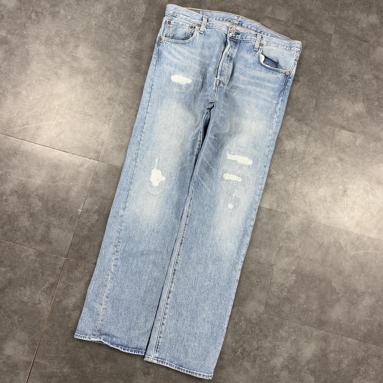 Levi’s 501 straight relaxed fit baggy jeans