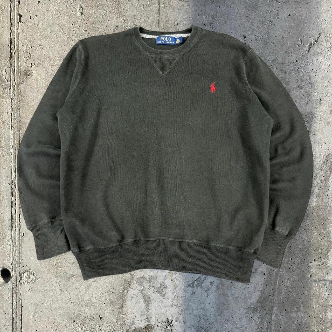 Polo Ralph Lauren 90s chunky knit round neck jumper