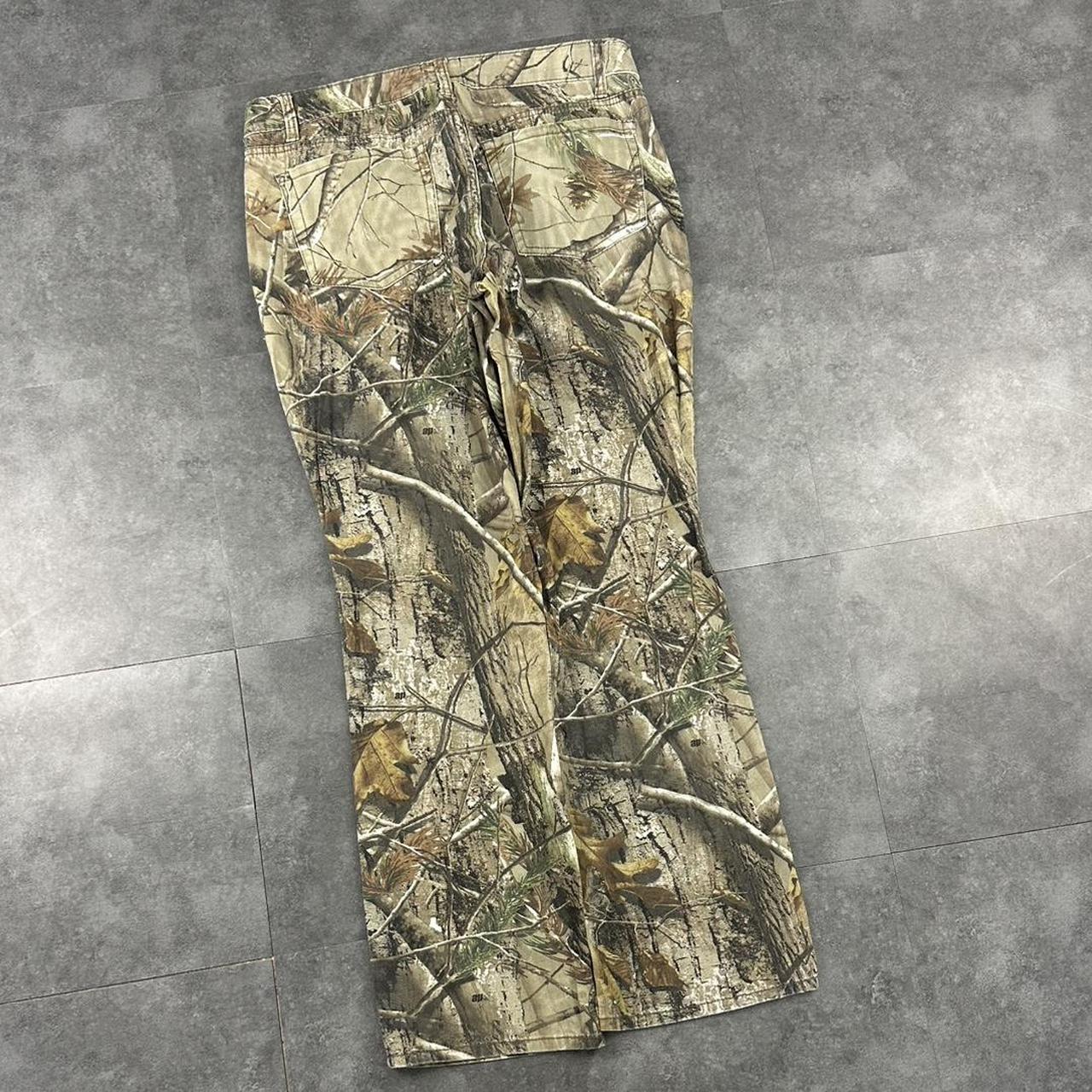 Realtree camo Mossy oak 2000s dungaree workwear cargo trousers
