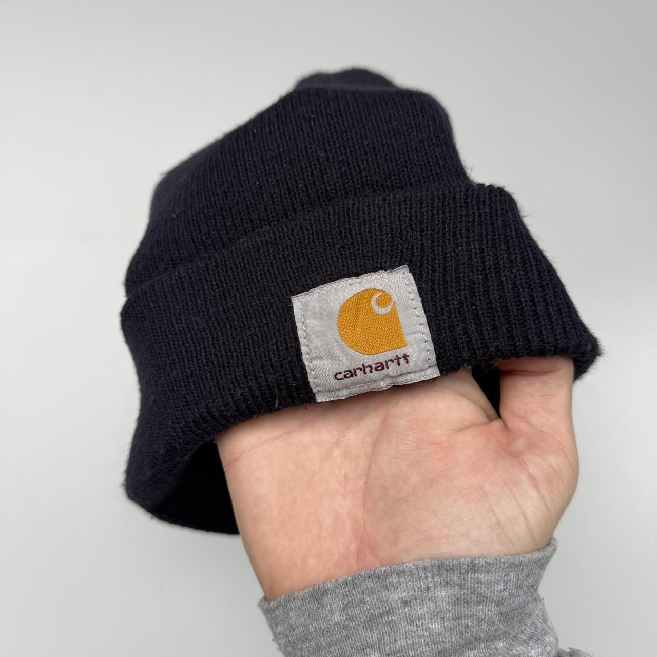 Carhartt 2000s vintage logo beanie hat