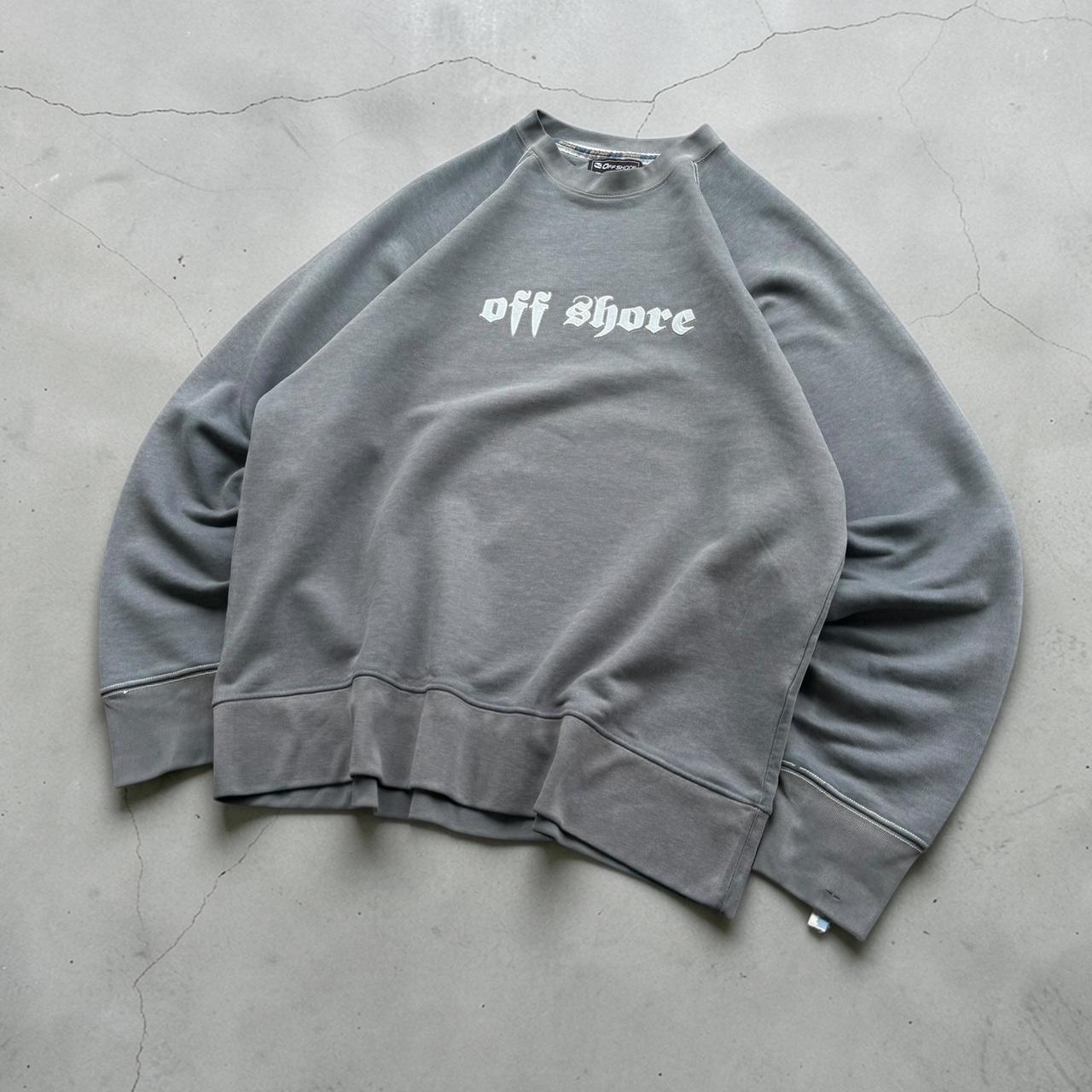 Offshore Vintage Y2K Surfwear 2000s spellout sweatshirt