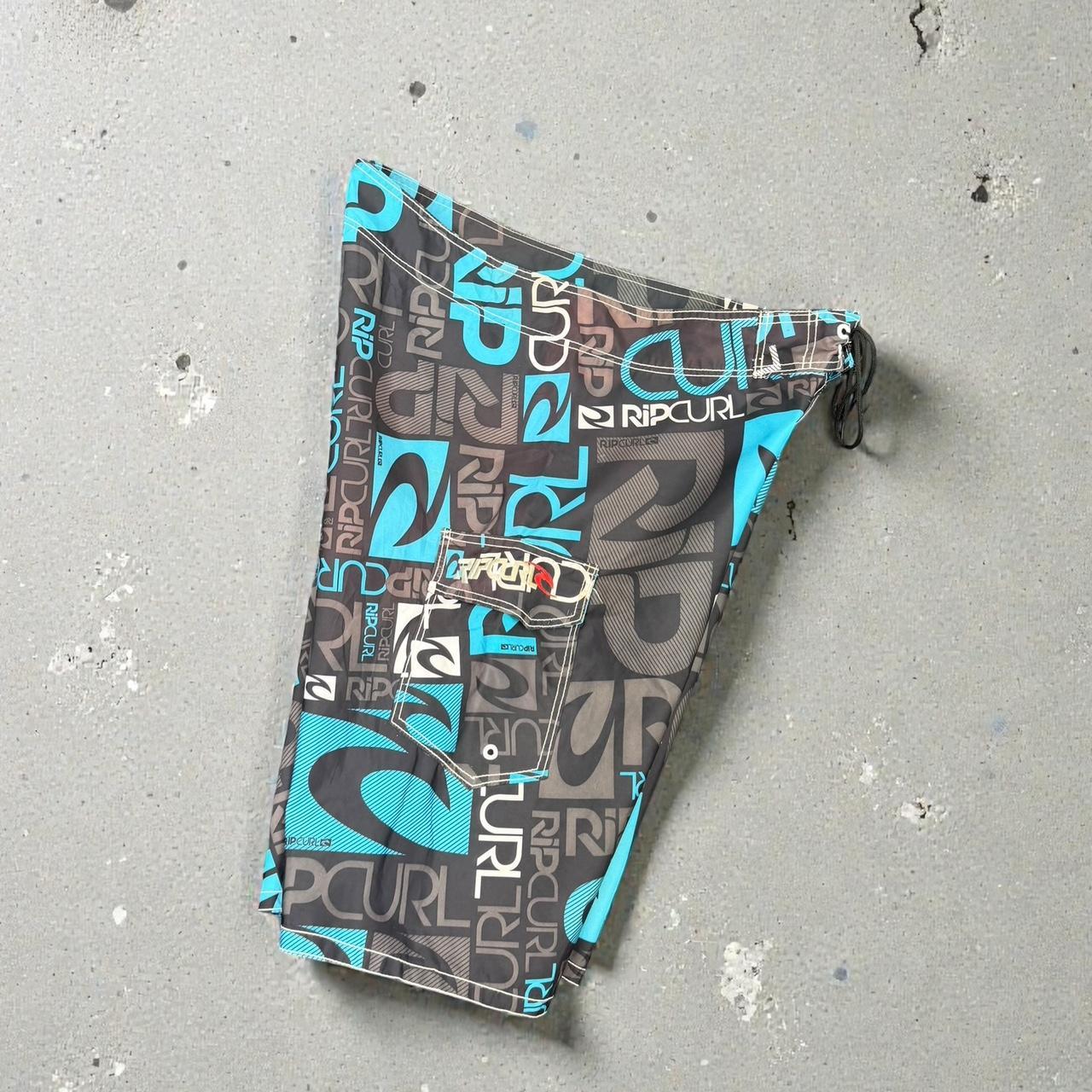 Rip Curl Vintage Y2K Surfwear beach swim board shorts