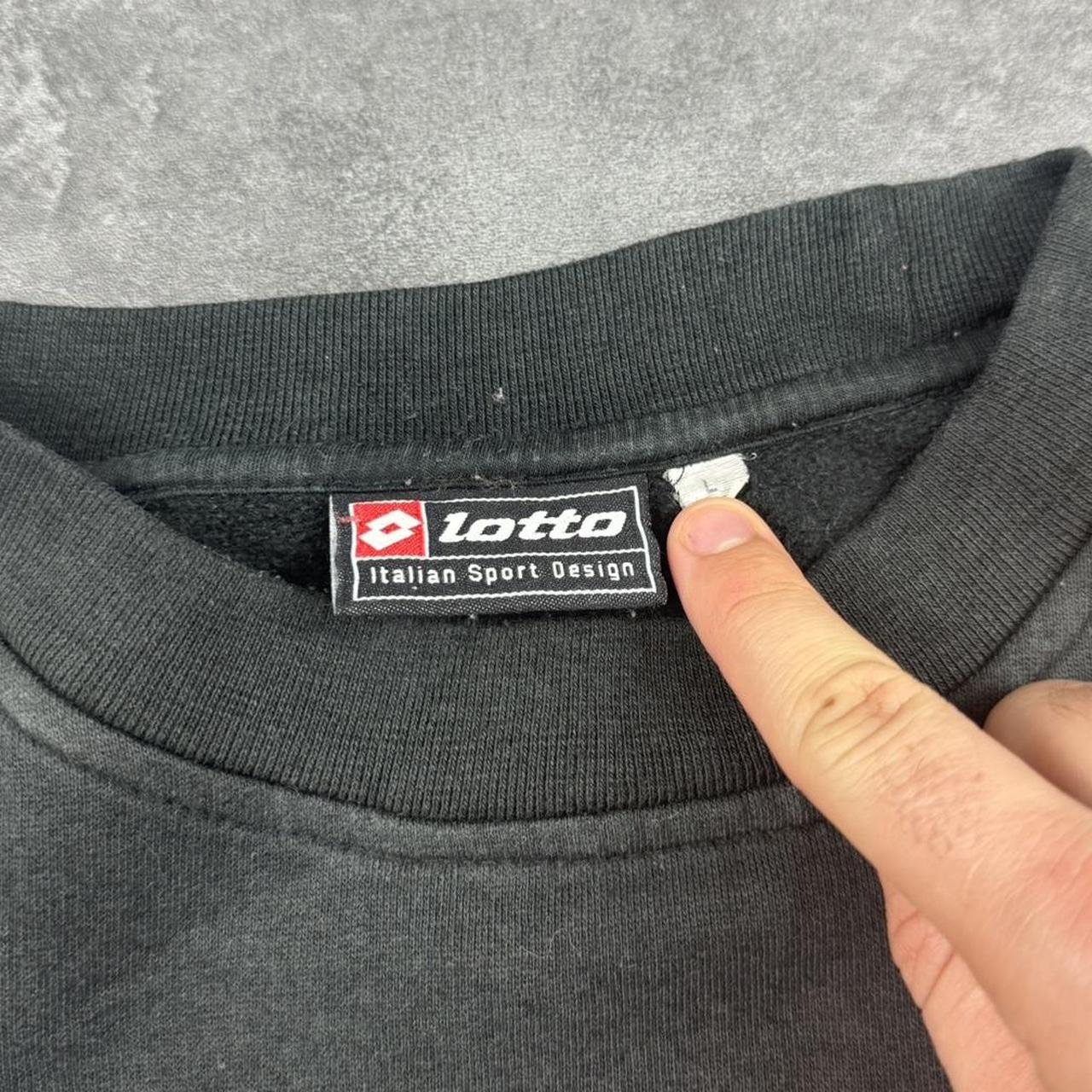 Vintage Lotto 90s Italian sportwear big Logo classic embroidered sweatshirt