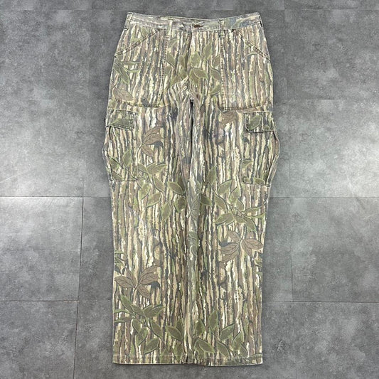 Realtree camo Mossy oak 2000s dungaree workwear cargo trousers
