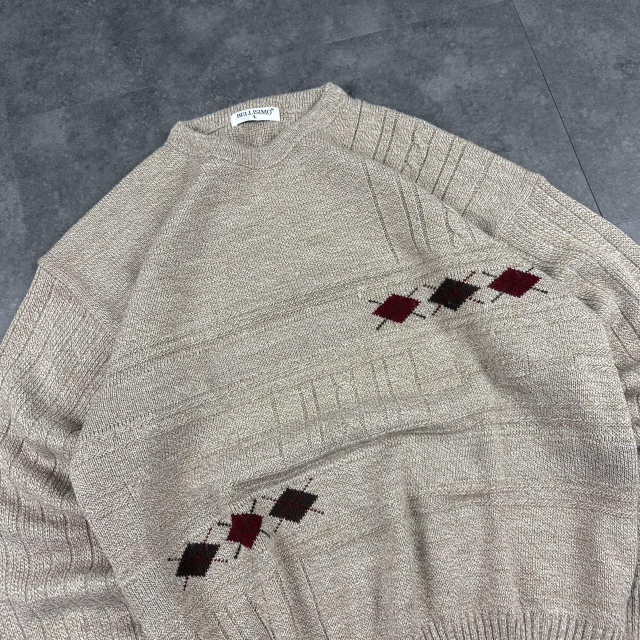 Vintage Bellisimo 90s chunky knit fisherman’s jumper
