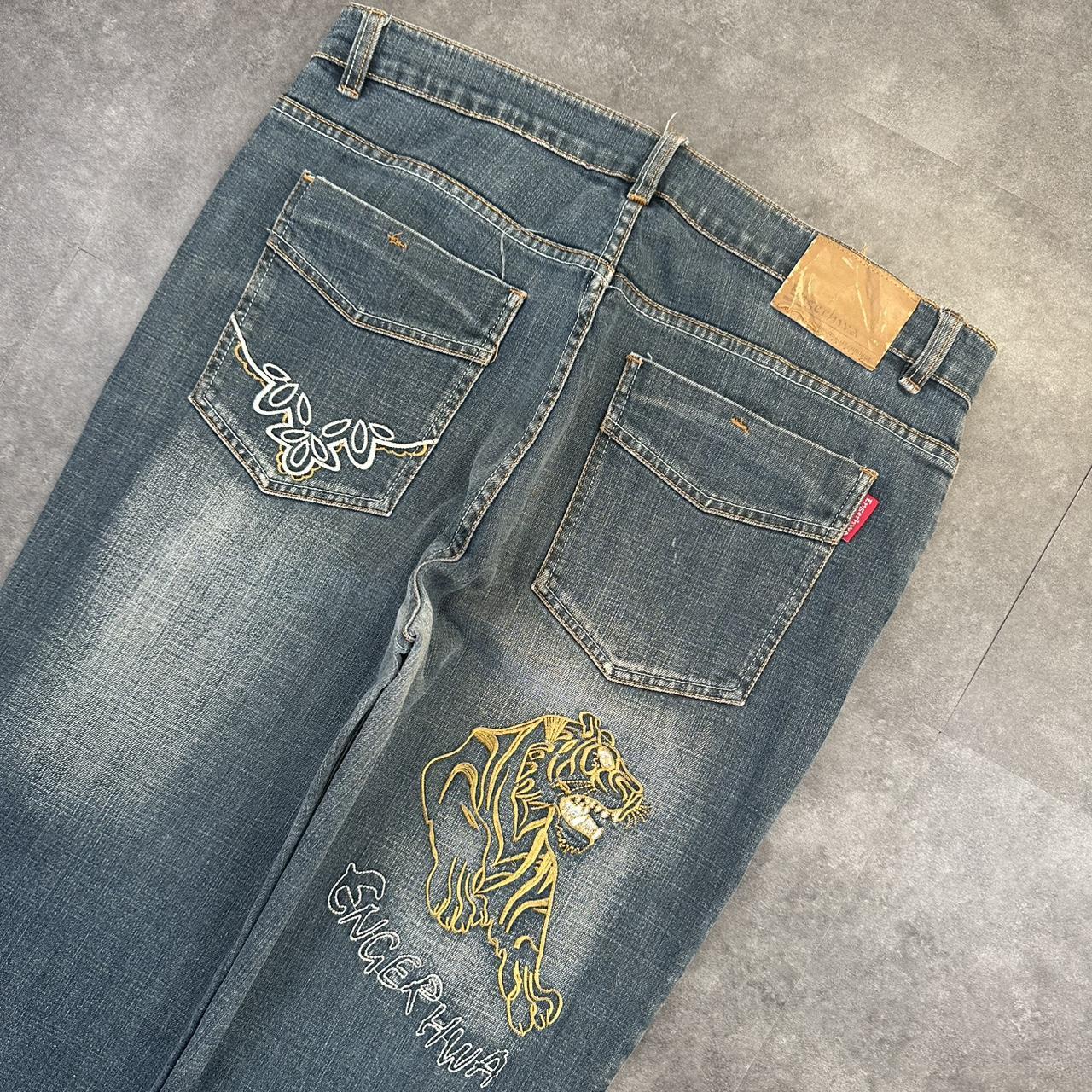 Japanese style hiphop 2000s jeans