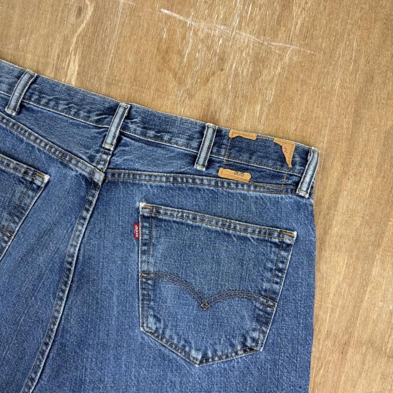 Levi’s 505 2000s relaxed denim jorts shorts