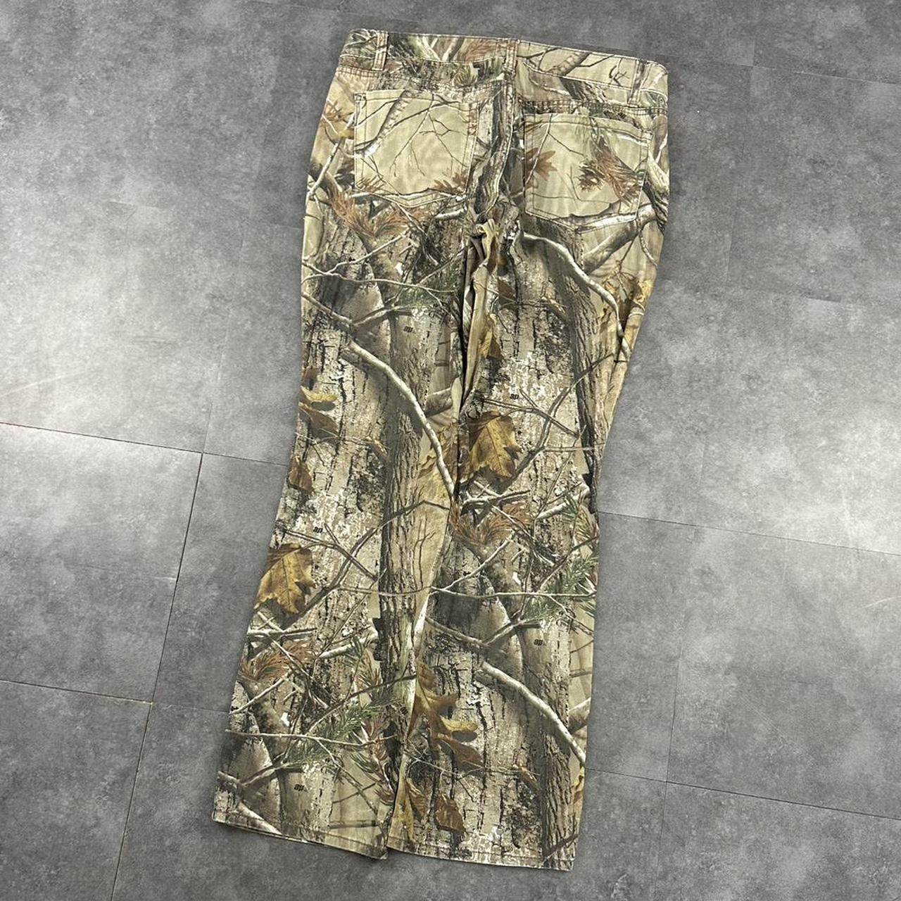 Realtree camo Mossy oak 2000s dungaree workwear cargo trousers