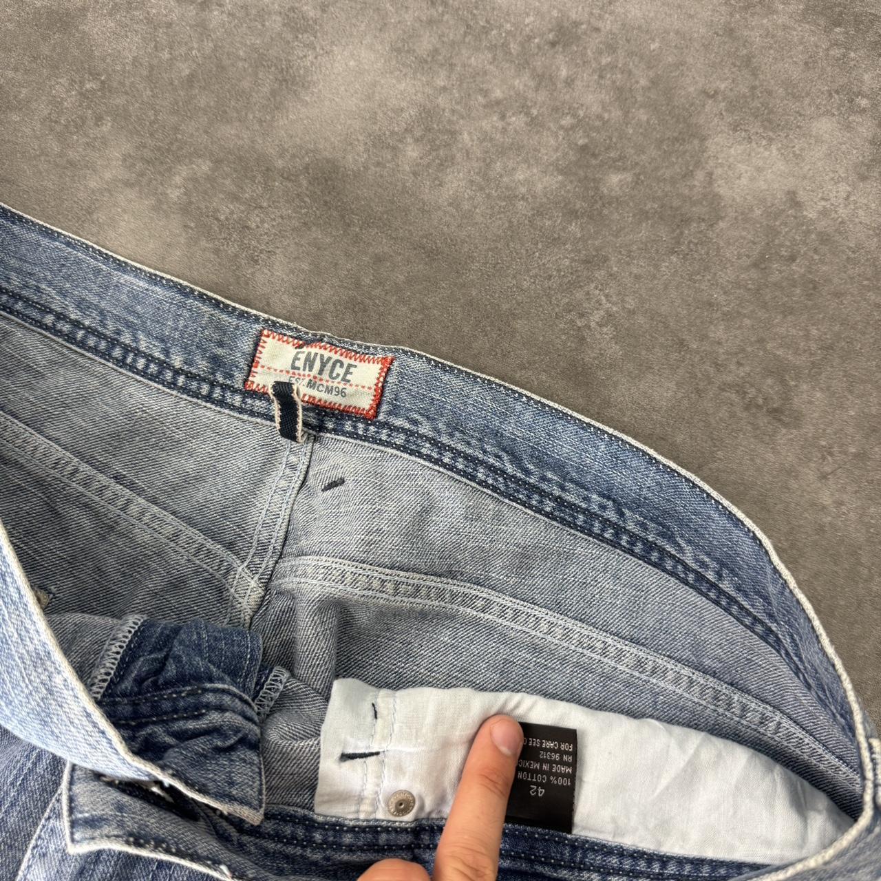 Enyce 2000s USA denim Vintage skater Baggy HipHop Y2k Jeans