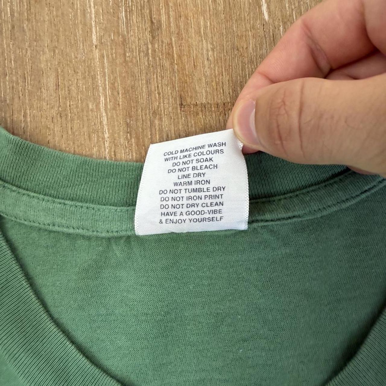 Rare Stussy international green Vintage 2005 Y2K T-Shirt