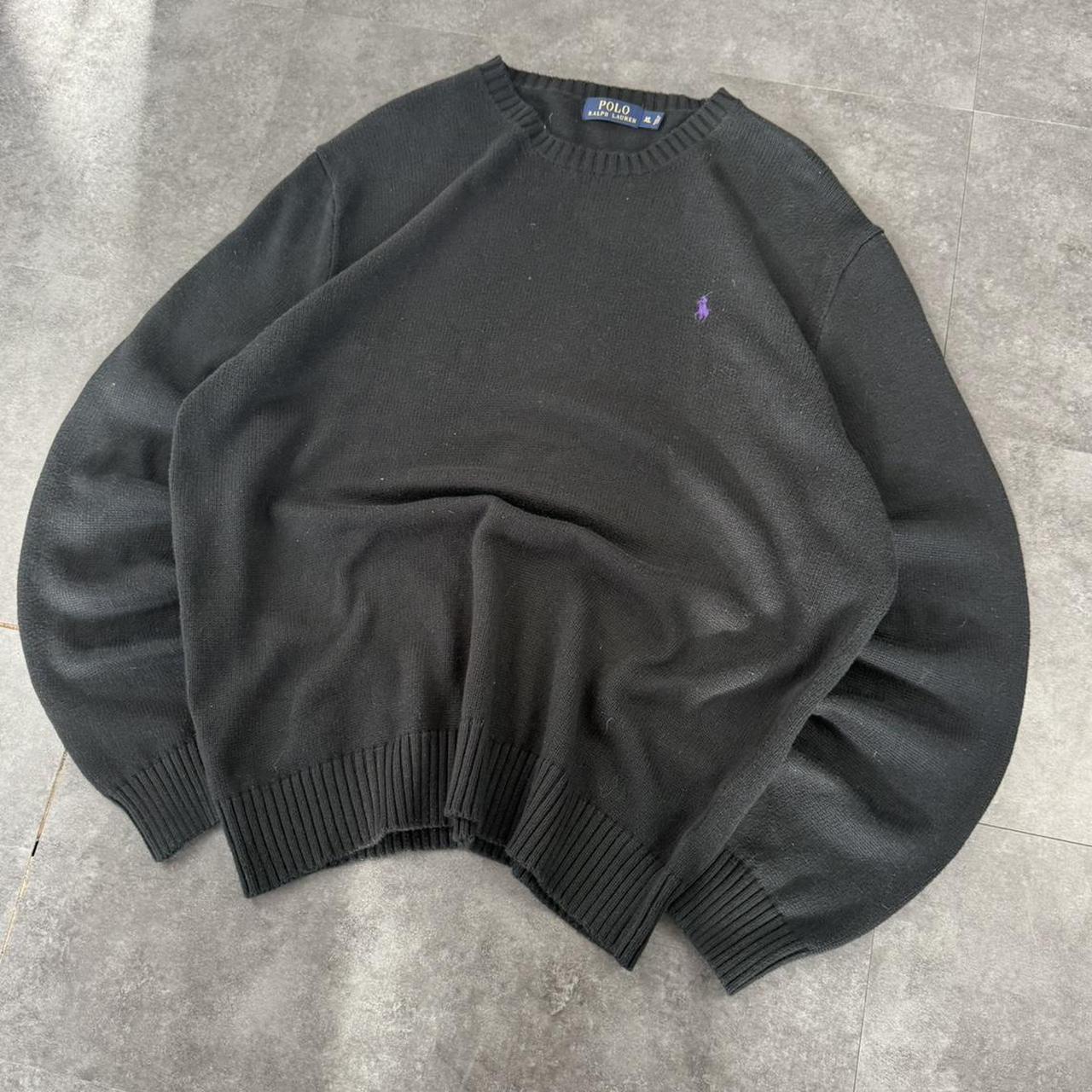 Polo Ralph Lauren 90s chunky knit heavyweight round neck jumper