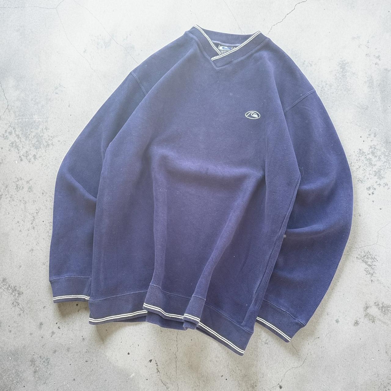 Quiksilver Chord Vintage Y2K Surfwear 2000s spellout sweatshirt