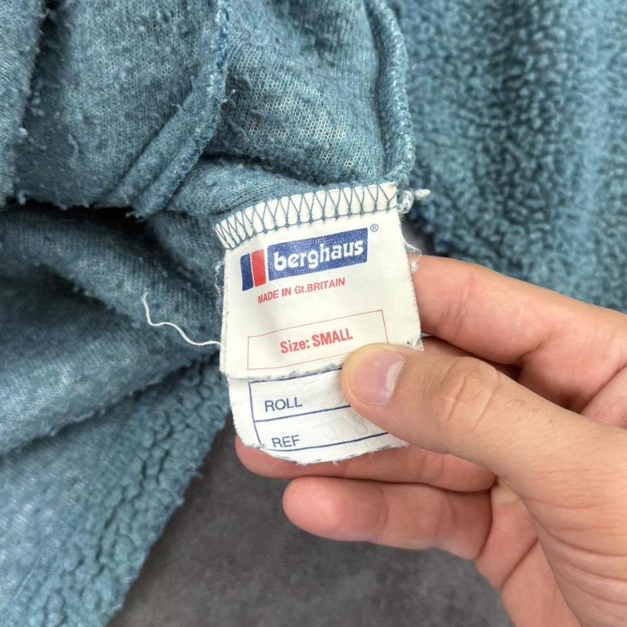 Berghaus 2000s fleece pile zip Sherpa fleece
