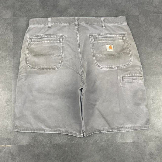 Carhartt 2000s dungaree workwear comfort fit cargo shorts