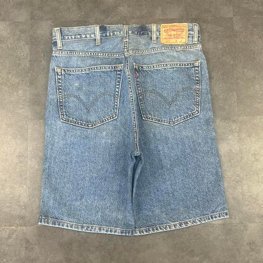 Rare Levi’s 90s red tab 505 baggy skate denim short Jorts