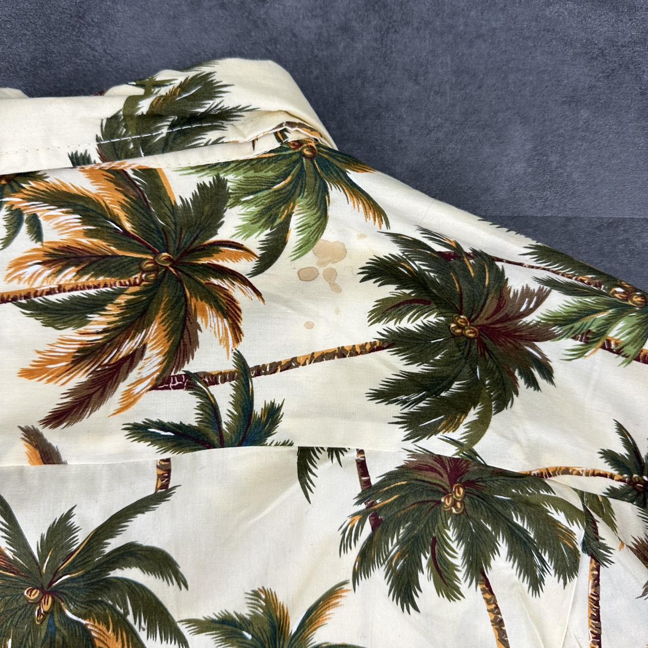 Pacific Legend 2000s vintage 90s Y2K lightweight Summer Hawaiian button down bowling Shirt