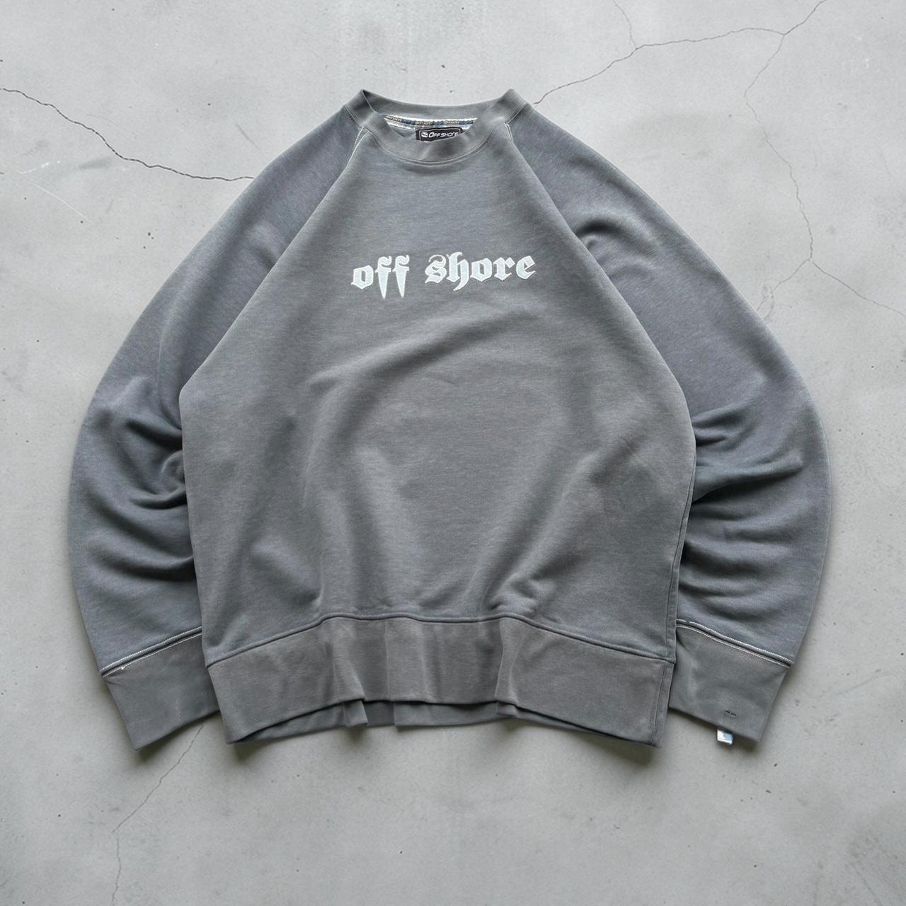 Offshore Vintage Y2K Surfwear 2000s spellout sweatshirt