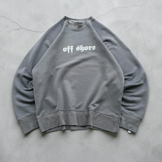 Offshore Vintage Y2K Surfwear 2000s spellout sweatshirt