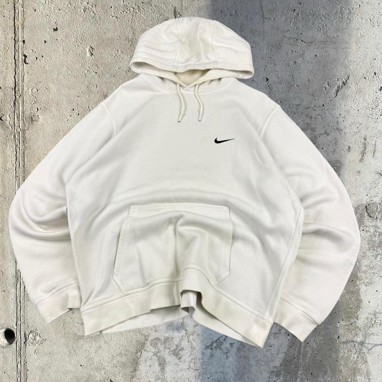 vintage Nike 2000s swoosh logo embroidered pullover hoodie