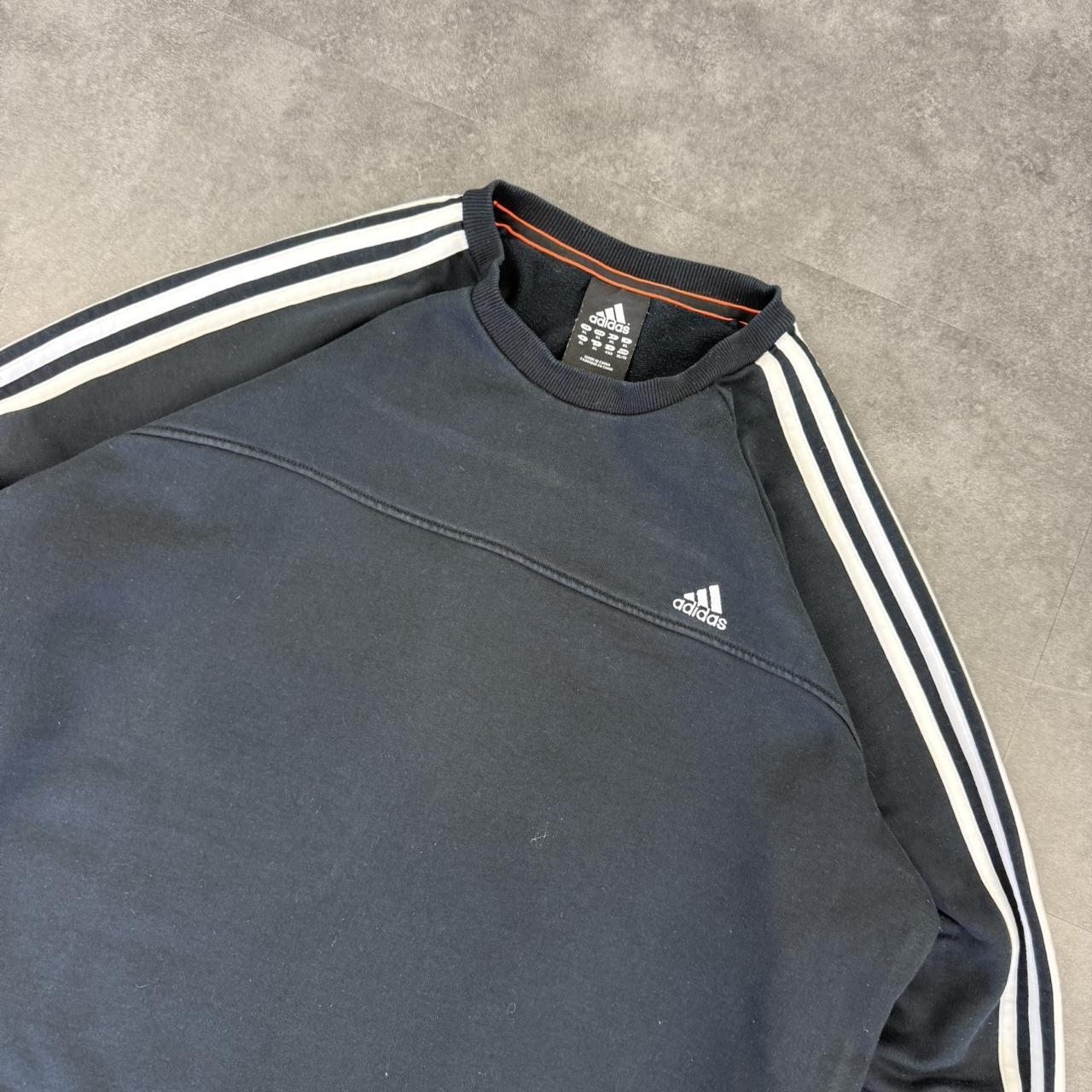 Vintage 2000s Adidas Spellout Three stripe big logo Sweatshirt