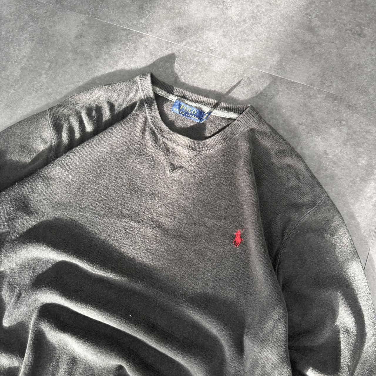 Polo Ralph Lauren 90s chunky knit sweatshirt
