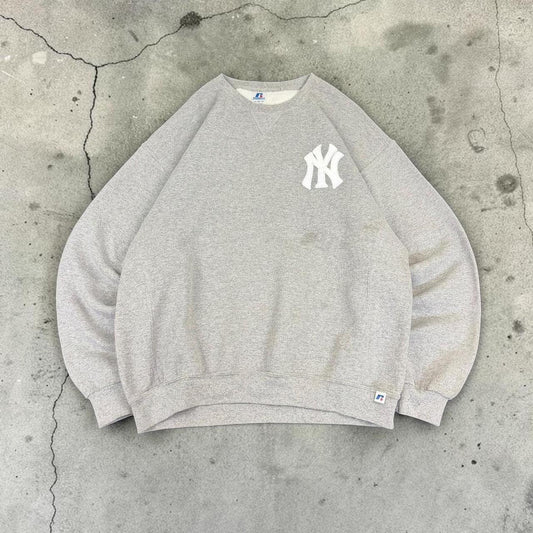 Russell athletic X Yankee embroidered Baseball sweatshirt