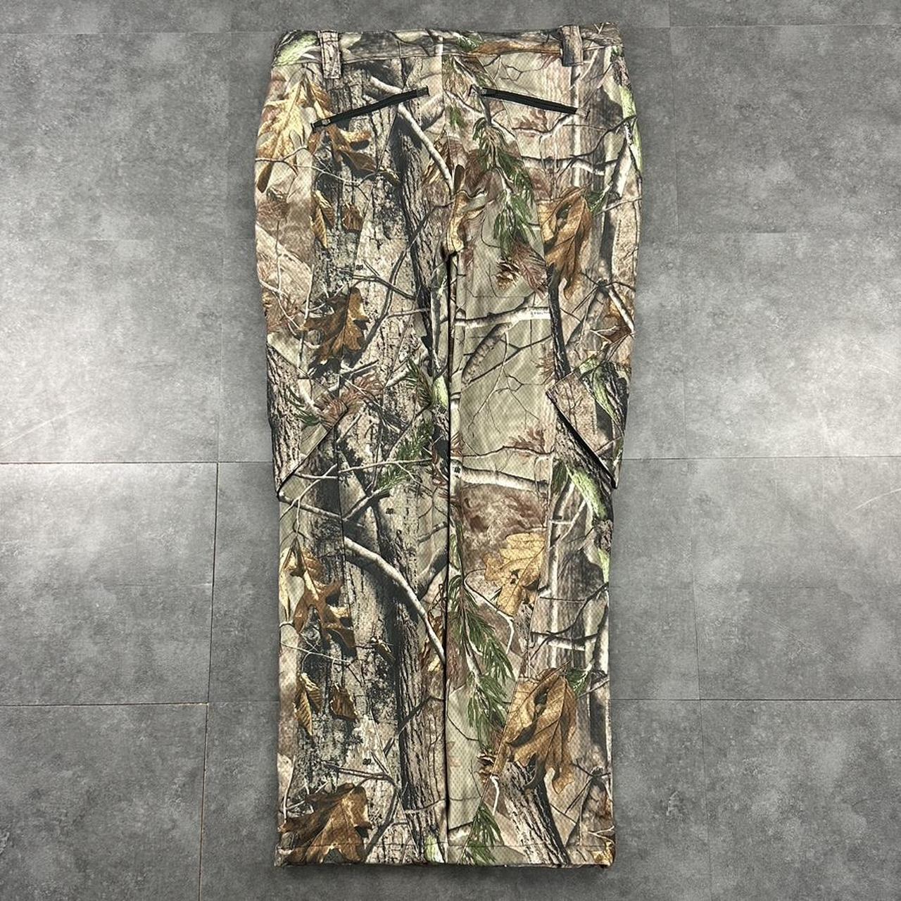 Realtree camo Mossy oak 2000s dungaree workwear cargo trousers