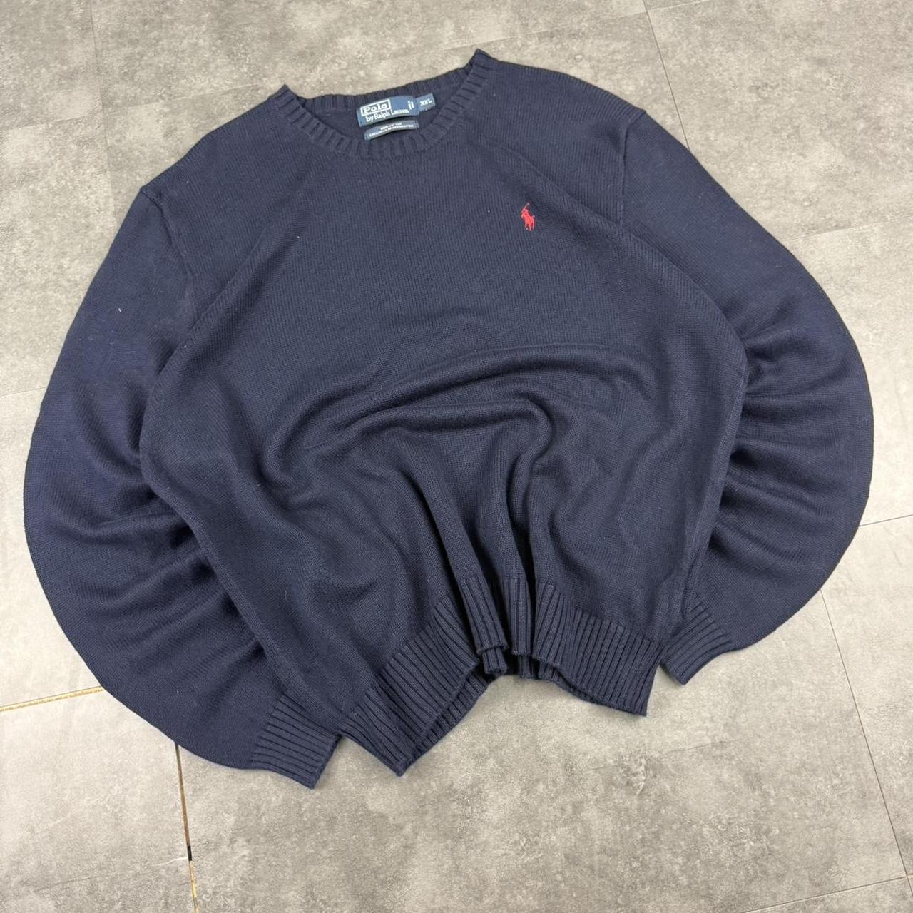 Polo Ralph Lauren 90s super chunky knit heavyweight fisherman’s jumper
